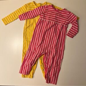 BUNDLE Two Primary Rompers